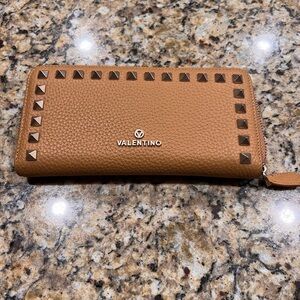 Valentino, leather Rockstad wallet